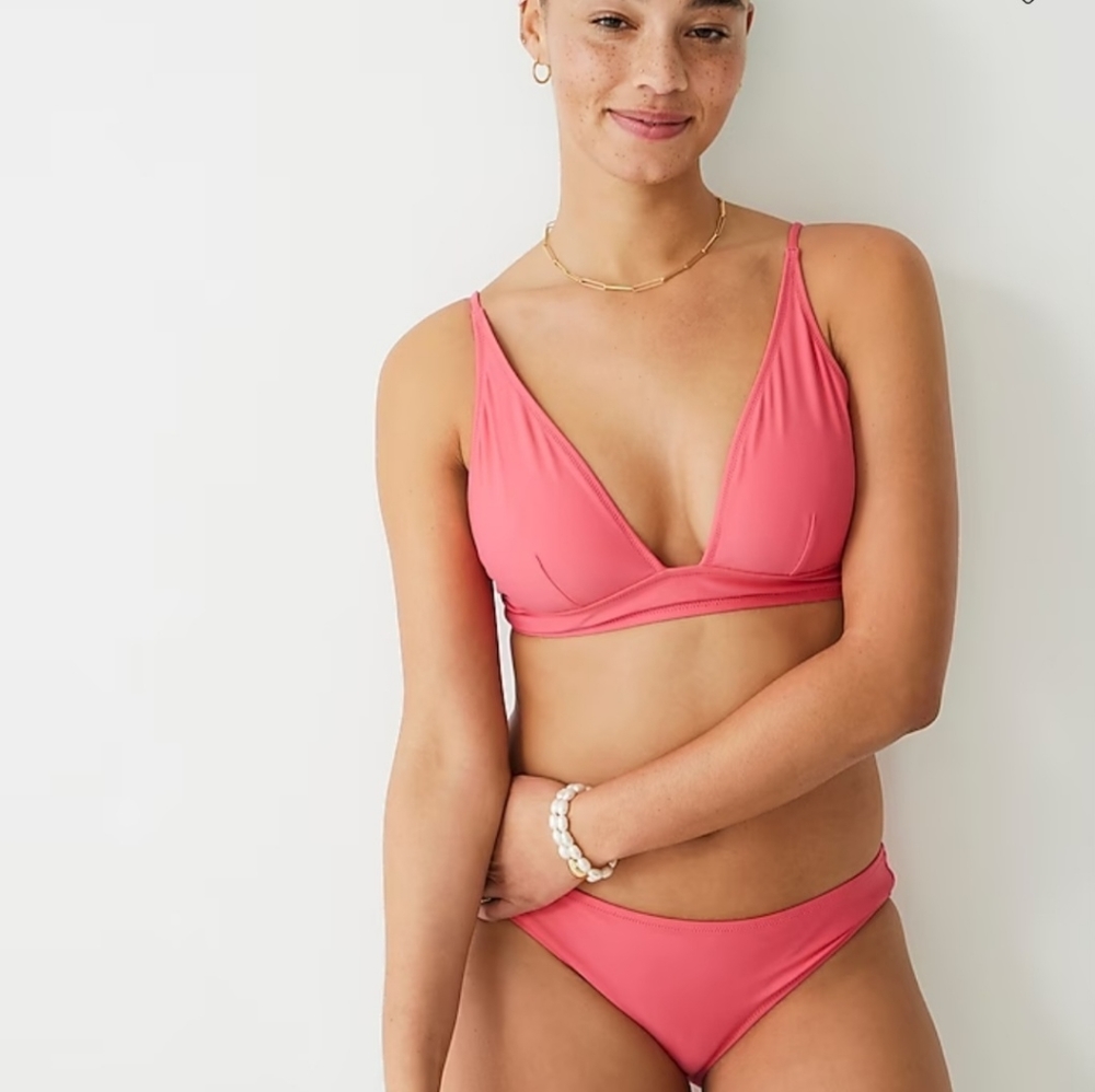 Jcrew plus 2x swimsuit bikini top